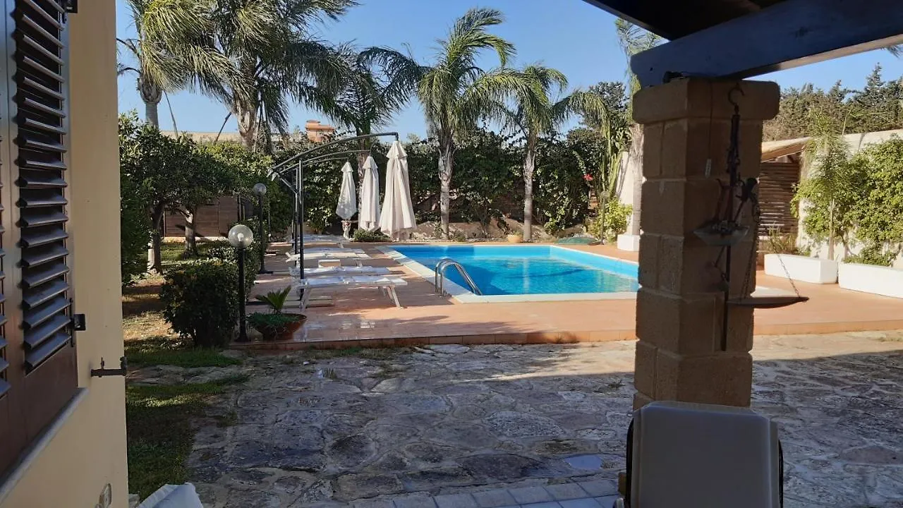 马尔萨拉Casa Vacanza Da Rosa别墅 马尔萨拉